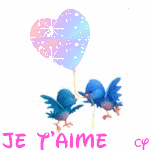 je t'aime oiseaux